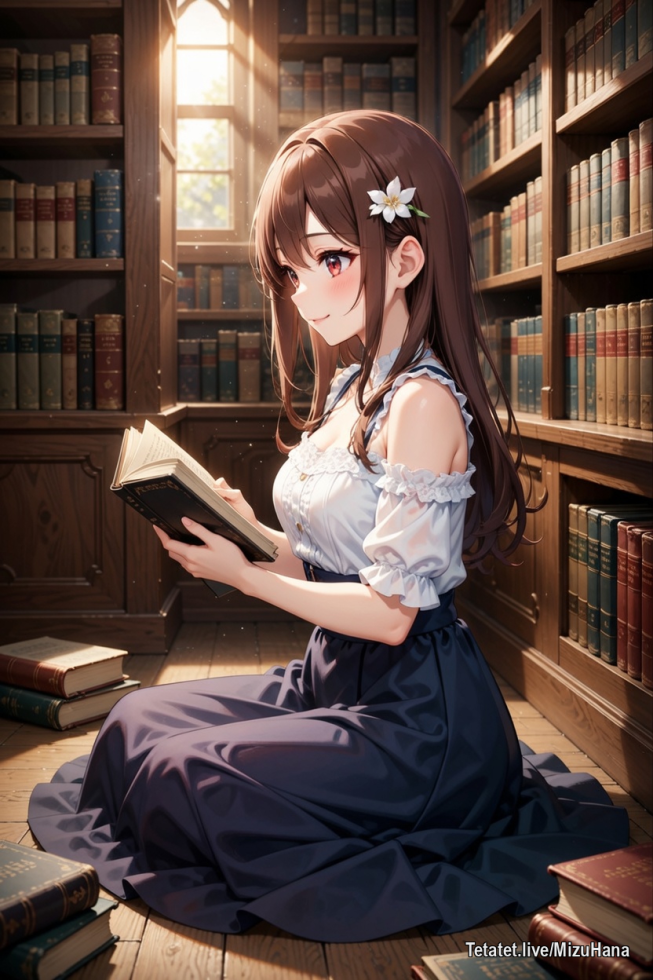 Сижу среди книг и читаю… но думаю только о том, как ты меня разденешь